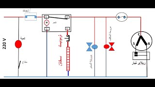 الدائرة الكهربية للثلاجة النوفروست