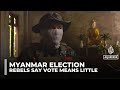 Myanmar’s disputed election enters final phase as rebels see little hope for change