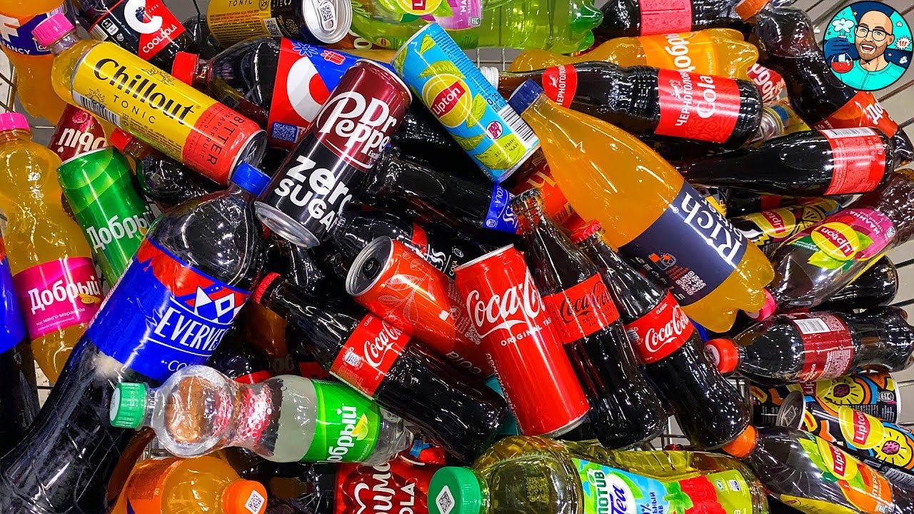 КУПИЛ ВСЕ ВИДЫ НАПИТКОВ 🍭 Coca-cola, Dr.Pepper, Fanta, Evervess, Chillout, Добрый, Lipton, CoolCola