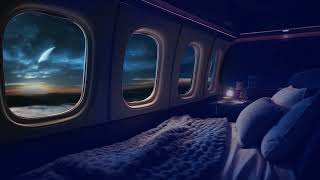 Best Sleep Sounds to beat Insomnia | Night Flight with Airplane Engine Noise | 10 hrs Brown Noise