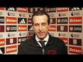 "We needed their commitment" | Unai Emery on win over Manchester City