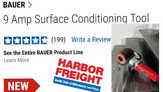 Harbor Freight ~ surface conditioning tool   #harborfreight