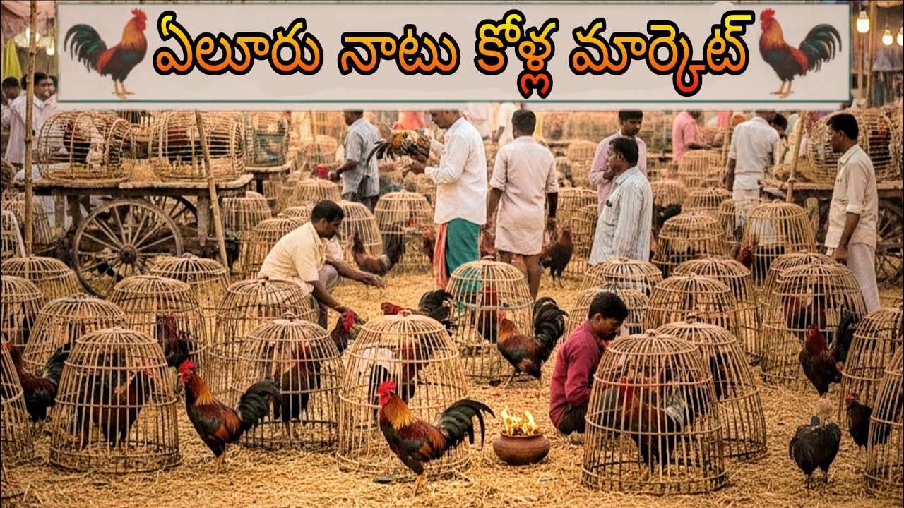 ఏలూరు నాటు కోళ్ల సంత|| #trending #viral #vlog #entertainment #youtube #youtubevideo #new #feed 