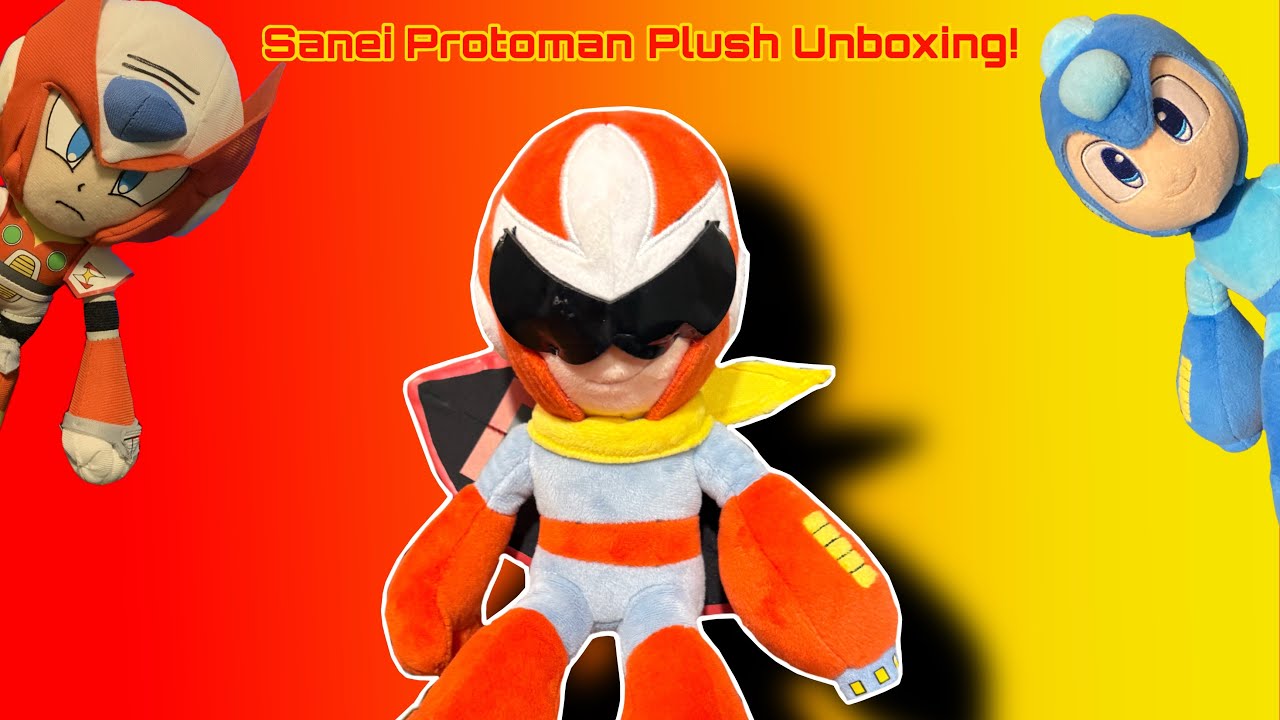 Sanei 2014 Protoman Plush Unboxing! - YouTube