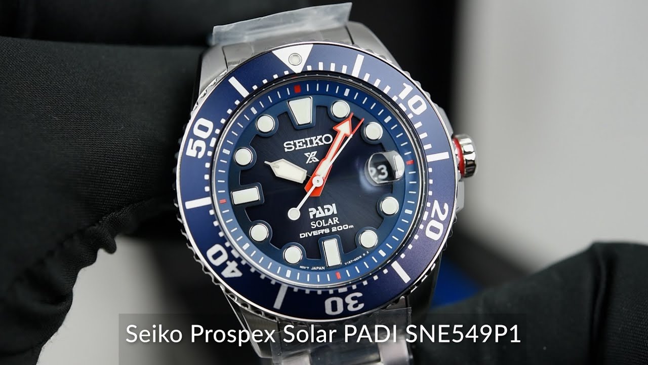 Seiko Prospex Solar PADI SNE549P1
