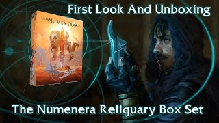 The Numenera Reliquary Box Set by Monte Cook Games Un-boxing & Review