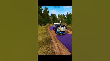 New Off-road Map Mod 🔥 Bussid| Bus Simulator Indonesia #viral #shorts #short