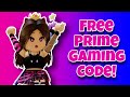 FREE PRIME GAMING ROBLOX CODE!