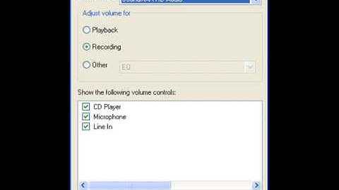 SoundMax HD Audio problem
