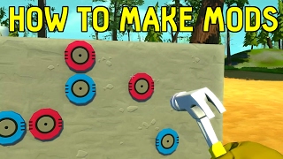 📝 How To Make Mods (mini): Default Color | Scrap Mechanic Mods (tutorial) [OLD]