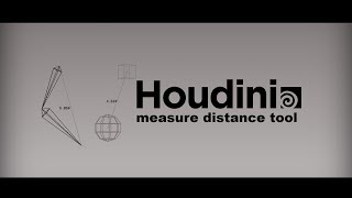 Houdini Tutorial: Creating a measure distance tool (by visualize Node)