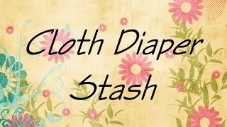 Updated Cloth Diaper Stash (October 2013)