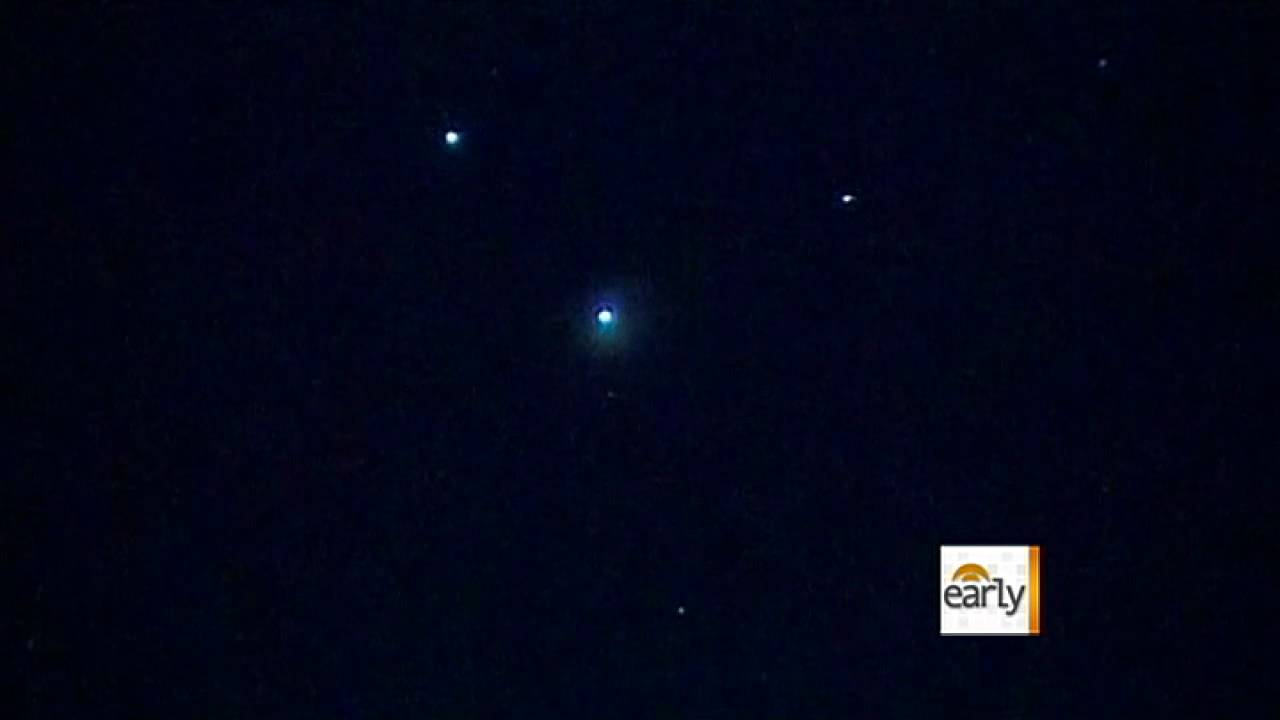 Jupiter, Venus, Mars, Mercury align