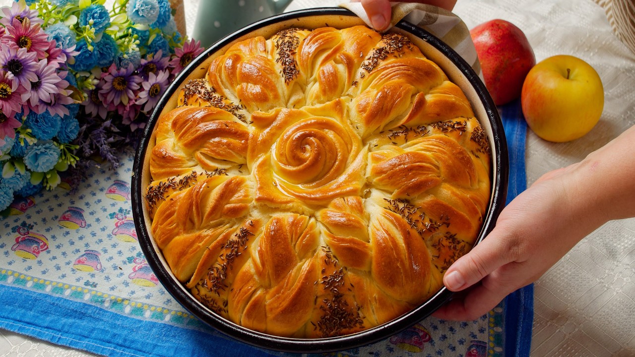 Праздничный каравай - мягкий как пена