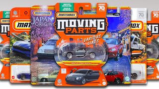Preview - Matchbox Moving Parts Mix1, Japanese Origins Mix 2, 2023 Mix B Case Basics & Various Lines