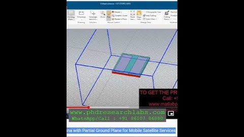 U-Shaped Microstrip Patch Antenna with Partial Ground Plane for Mobile Satellite Services