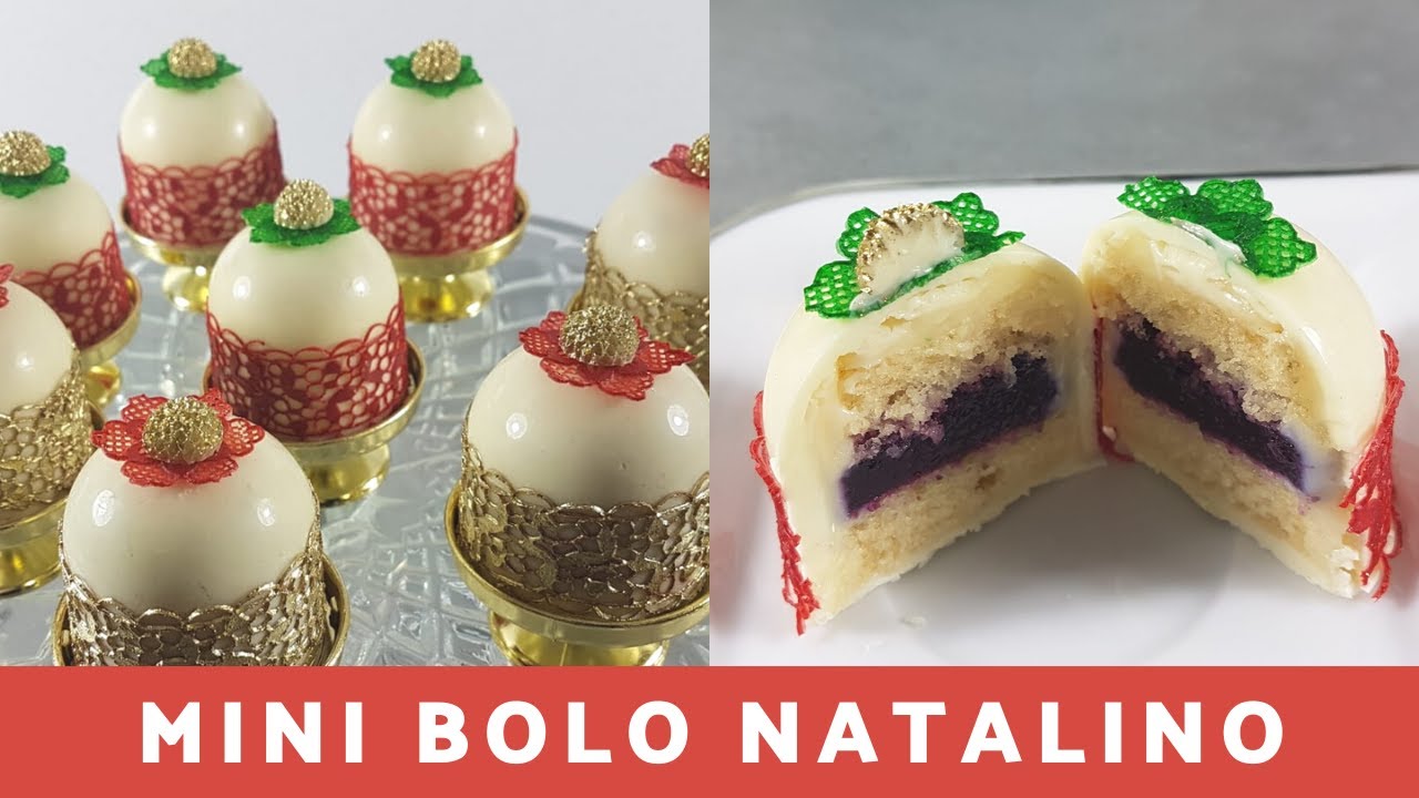 MINI BOLO  NATALINO/ CASAMENTO E 15 ANOS/ LUZIA OLIVEIRA.