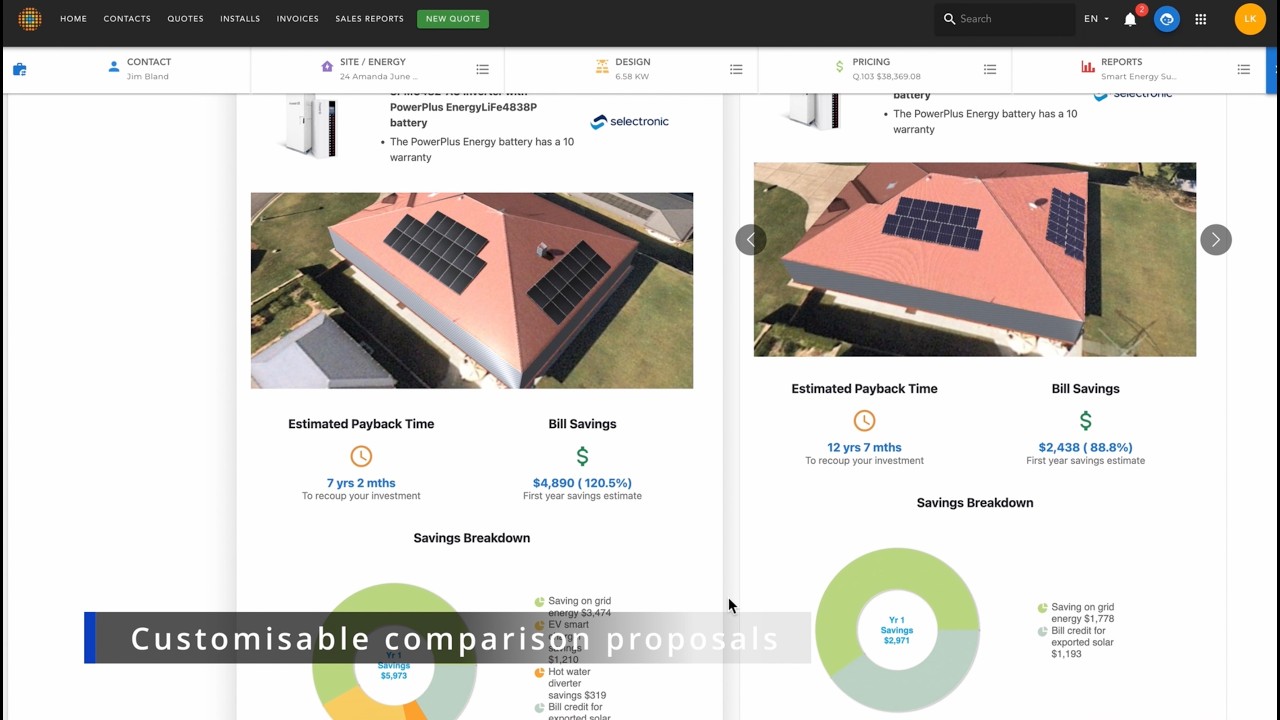 SolarPlus Residential Solar Design, Sales, CRM