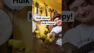 Happy hulk dance