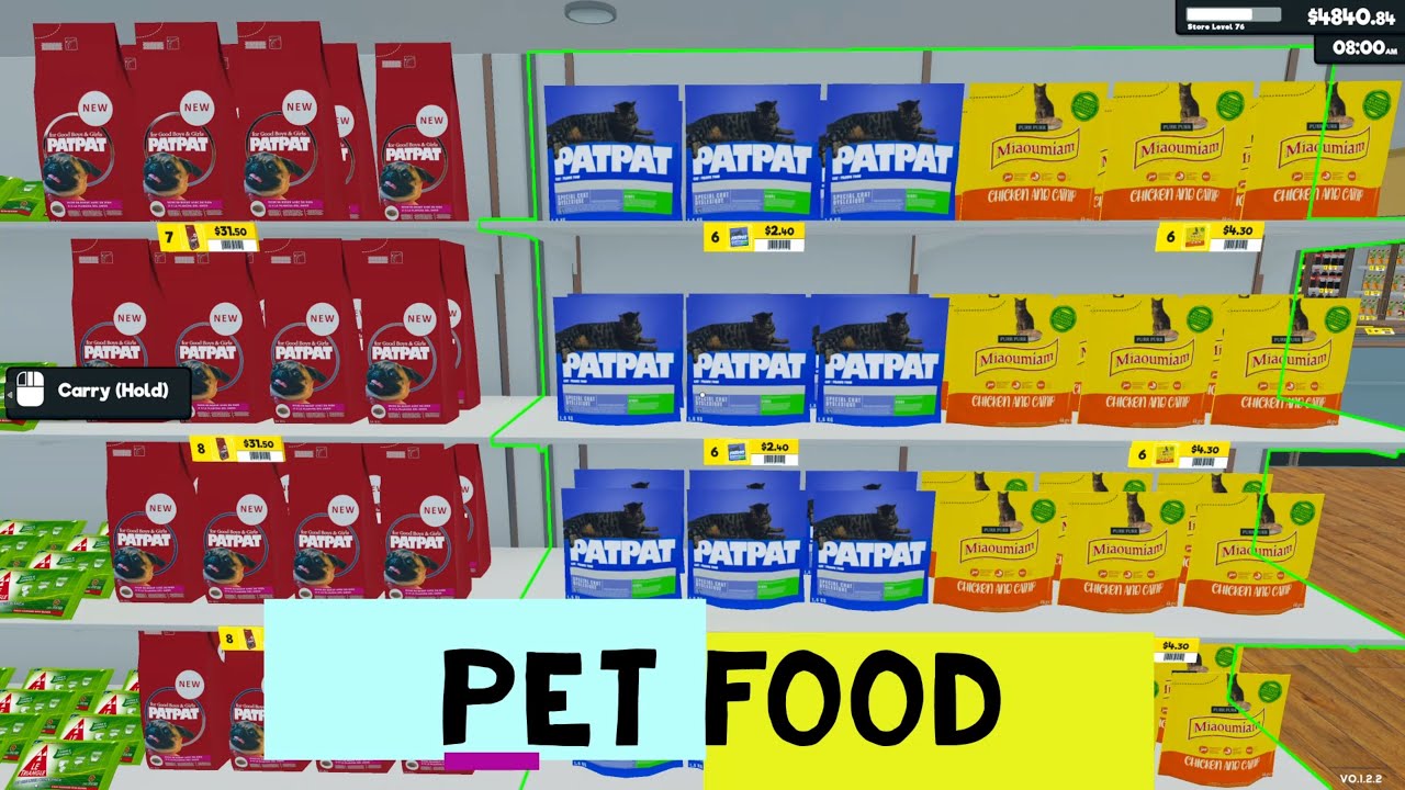 Supermarket Simulator 40k Expansion Section 13 Pet Food License