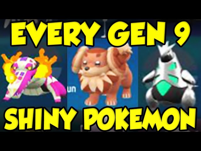 Top 9 - Melhores Pokémon Shiny