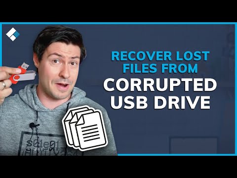 Video: How To Recover Files From A Damaged Flash Drive