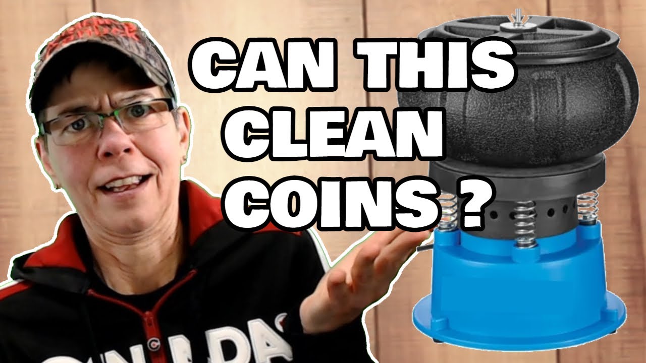 How to Clean Dirty Coins in a Rotary Rock Tumbler - HobbyLark