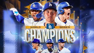 The Los Angeles Dodgers are the 2024 World Series Champions - YouTube