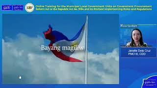 Batch 10 Day 1 - Government Procurement 101; Efficient Procurement Measures