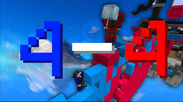 BEATING a BLATANT HACKER in Hypixel BRIDGE