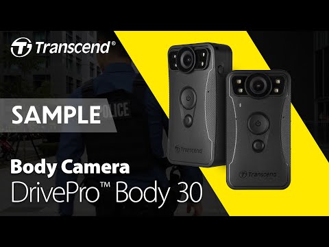 Transcend DrivePro Body 30 Body Camera - We've got your back (Sample Video)