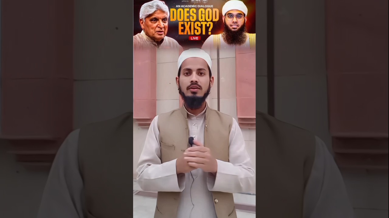 Mufti Shamail VS Jawaid Akhtar Debate On Does God Exist 👆 