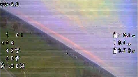 Wing FC-10 in a sonicmodel 1238 LOS trim flight before fpv trial