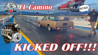 Our 1979 El Camino Gets Kicked Off the Track! 😱😱