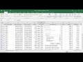 Excel - 1 Basique - Cours Filtrer les données