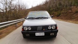 Driving fast a Fiat Ritmo Abarth 130 TC - Davide Cironi Drive Experience