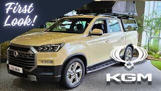 Korean PICKUP TRUCK! KGM Rexton Sports Culeman (Ssangyong Motors)