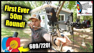 First Compound 50 Meter Round EVER! | Two Perfect 60s