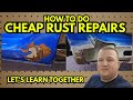 RUST REPAIR ON ROCKER PANELS A BEGINNERS LOOK AT WHAT IT TAKES TO FIX IT THAT RUST!