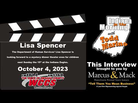 Indiana In The Morning Interview: Lisa Spencer (10-4-23)