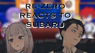 RE-ZERO REACTS TO SUBARU NATSUKI || X2 || GREED IF || AXEL