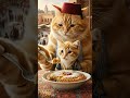 Most Emotional Cat Feeding Moment Ever 🐱❤️ #cat #ショート法 #cute #ショート法  #funny #kitten