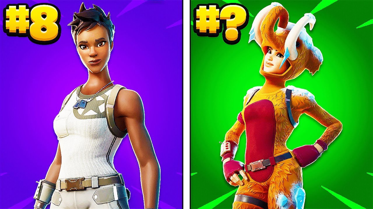 Top 5 Fortnite skins that pros disguised as noobs usually wear