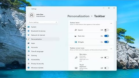 How To Show Or Hide Search Button In Windows 11