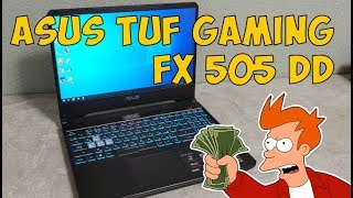 ASUS FX505DD (TUF GAMING) - бюджетный игровой ноутбук (Ryzen 7 3750H, 16ГБ RAM, 512ГБ SSD)