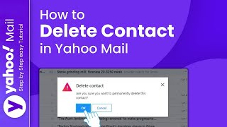 how to delete contact in yahoo mail 2024 (step-by-step guide)