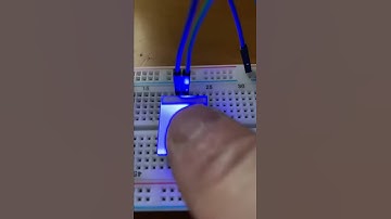 Capacitive touch LED buttons -  3D Printed Elevator