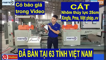Máy cắt nhôm 2 đầu mâm xoay F500CNC || DẪN ĐẦU CÔNG NGHỆ - ĐẲNG CẤP VƯỢT TRỘI