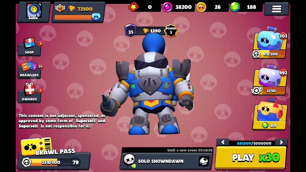 this is what happend if you download this fake brawl stars YouTube