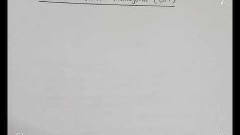 Definition of Discrete Fourier Transform (DFT)